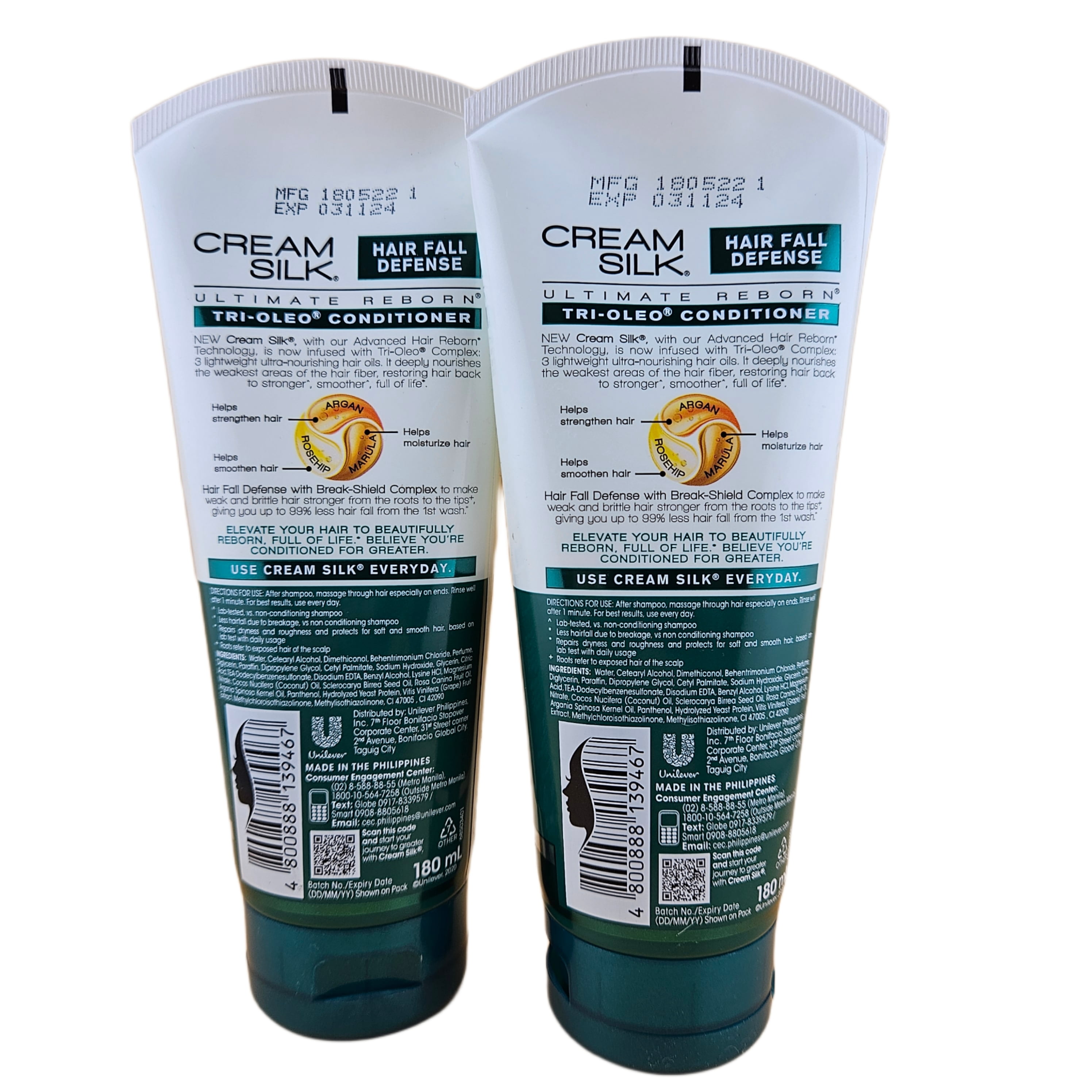 Cream Silk Ultimate Reborn Hairfall Defense Tri-Oleo