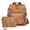 Yellow, variant on Women Backpack Purse Bag PU Leather Travel Backpack Purse for Ladies Shoulder Bags Satchel Handbag 2 Piece