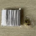 thumbnail image 3 of Black Magnetic Buckle Mosquito-Proof Soft Door Curtain Non-Woven Stripe Magnetic Door Curtain (120210cm), 3 of 5