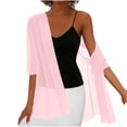 thumbnail image 7 of Brqkzdu Womens Chiffon Kimono Cardigans Half Sleeve Open Front Sheer Cover Ups Summer Lightweight Loose Soft Comfy Causal Summer Cover Up, 7 of 7