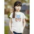 thumbnail image 2 of Cute Cat And Tiger Stack T-Shirt Juniors -Image by Shutterstock,  Small, 2 of 4