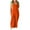 AB-Orange, variant on JURANMO Lighten Sales of The Day, Jumpsuits for Women Loose Fit Sleeveless Strap Playsuit Summer Cotton Linen Bib Overalls Solid Color Onesie Pants with Pockets Green XXL