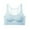 Blue, variant on Girls' Training Bras Seamless Bra Strappy Sports Bra Scoop Neck Yoga Bra for Teens Comfort Dance Crop Top for