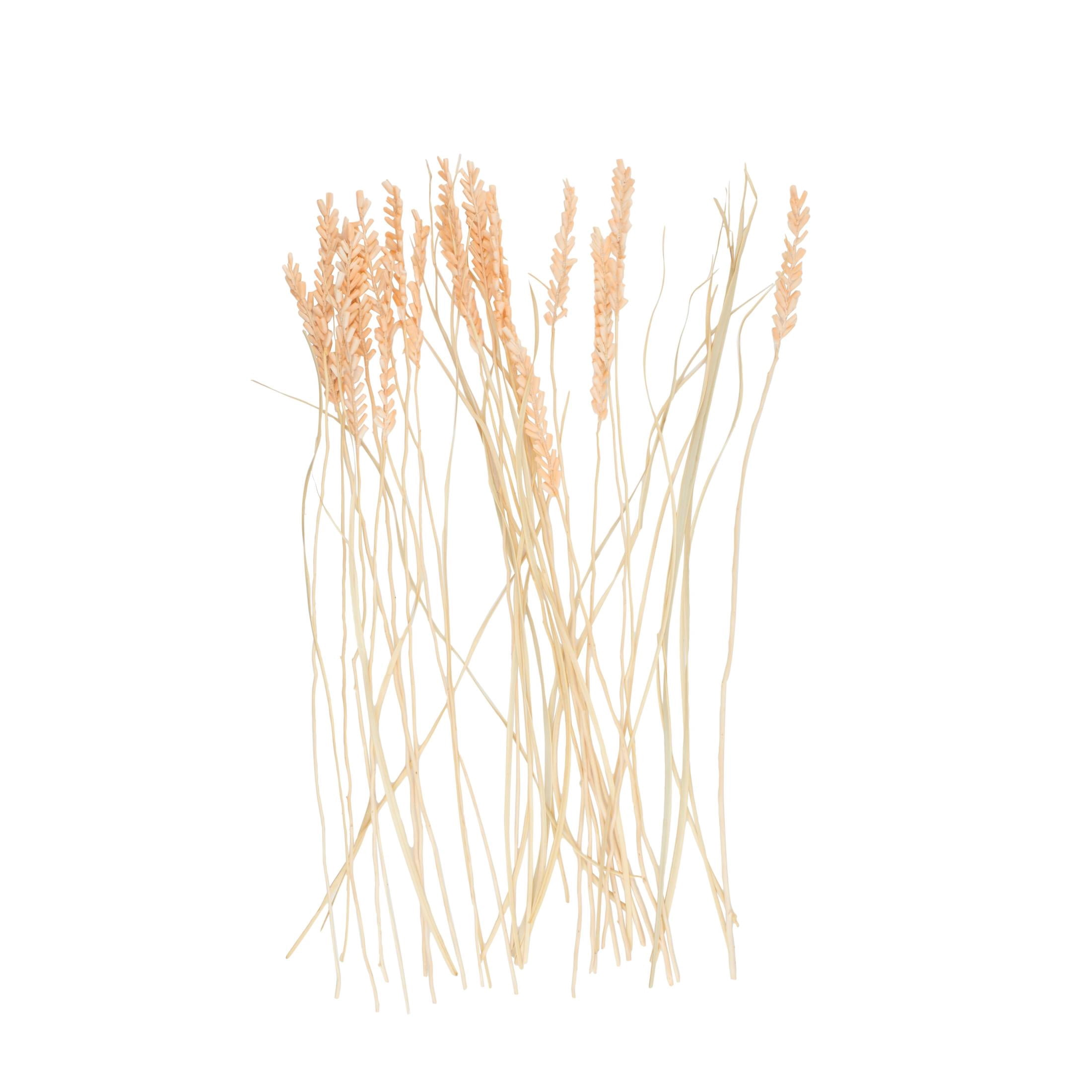 41" Tall Floral Bouquet Dried Plant Natural Foliage Branch Bouquet with Cream Stems, by DecMode