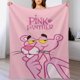 thumbnail image 1 of Manta de dibujos animados de la Pantera Rosa, súper suave, acogedora y cálida manta de felpa para niños y niñas, mantas de franela ligeras y difusas para sofá, cama, viajes, regalos de camping, 40 x, 1 of 8