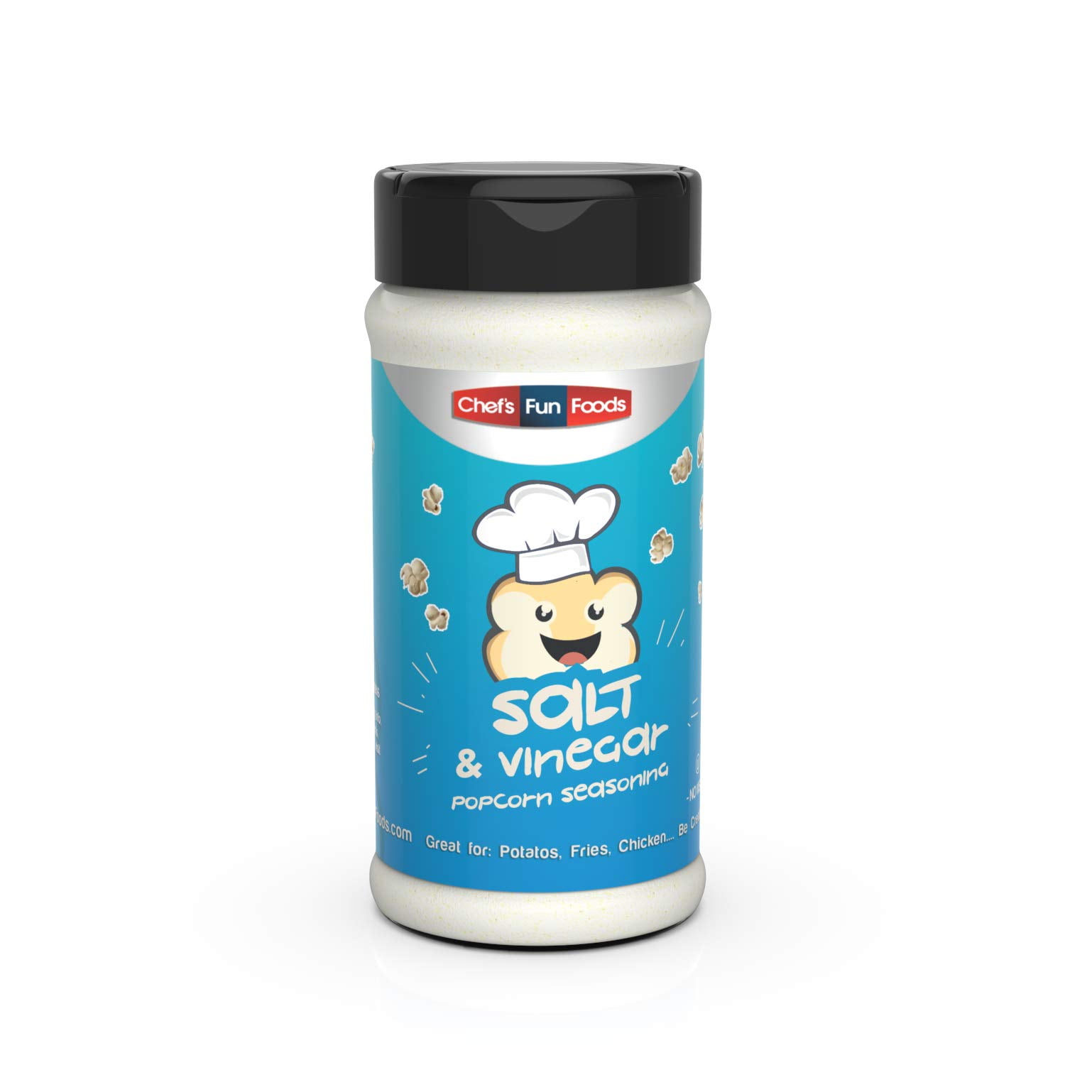 Popcorn Seasoning, Salt and Vinegar Flavor 12oz