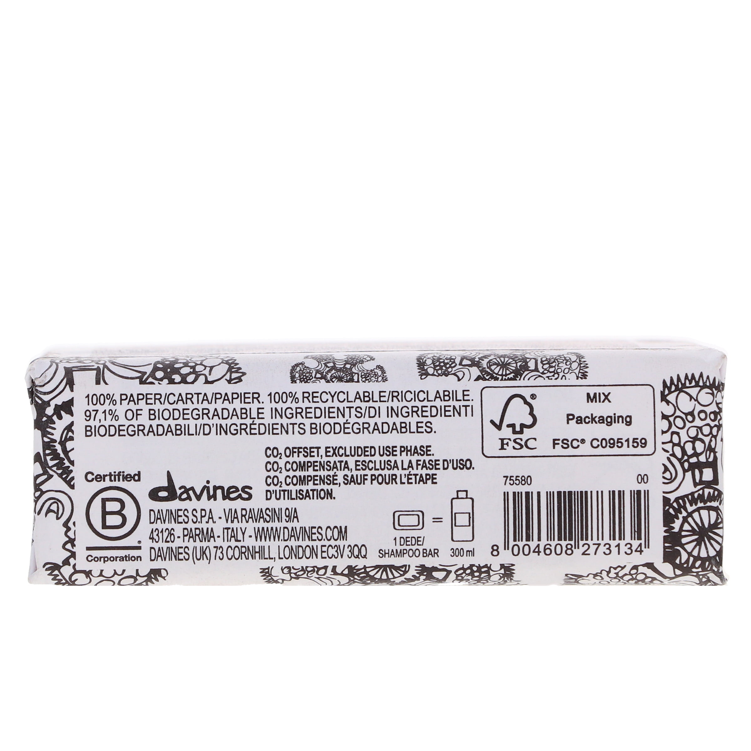 Davines DEDE Delicate Daily Shampoo Bar 3.53 oz