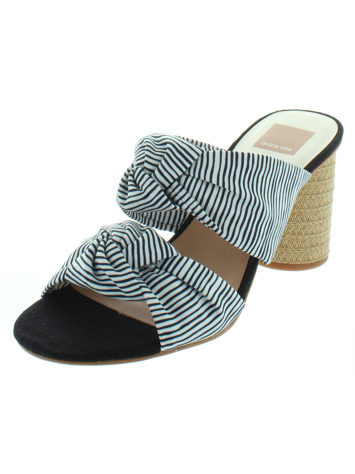 dolce vita roman flared heel sandal