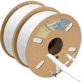 thumbnail image 1 of Filamento Duramic 3D Pla+ 1,75 Mm 2 Kg Filamento Para Impresora 3D Pla Plus Blanco Paquete De 2 Carretes De 1 Kg (2,2 Libras) Pla Pro Probabilidad De Precisión Dimensional Más Resistente Y Fuerte +/-, 1 of 5