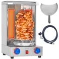 thumbnail image 1 of VEVOR Shawarma Grill Machine, 13 libras de capacidad, máquina de cocina de pollo Shawarma con 2 quemadores, asador vertical de gas Gyro asador horno Doner Kebab, para el hogar restaurante cocina fiest, 1 of 9