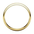 thumbnail image 2 of 10k Yellow Gold 5mm Light Half Round Band Ring - 3.5 Grams - Size 9, 2 of 2