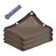 thumbnail image 1 of 2 x 2m 120g HDPE Outdoor Garden Shade Cloth UV Protection Sun Net Sunblock Mesh Cover with Rope, 1 of 5