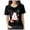 Black_1, variant on Godom Halloween Shirt for Women Halloween T-Shirt Short Sleeve Ghost Tee Tops