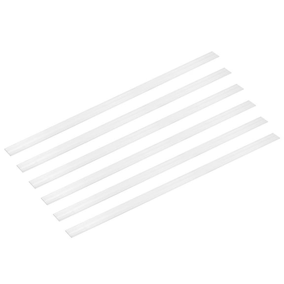 6 Pcs 1/32" Thick  x 25/32" Width x 16" Long Square 6061 Aluminum Flat Bar