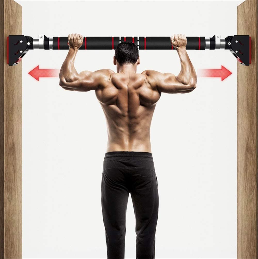 Gym Bar Chin Up Adjustable Fitness Pull Up Bar Home Exercise Workout Training 