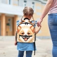 thumbnail image 6 of Pixel Dog Diaper Backpack with Adjustable Shoulder Strap, Large Capacity, Printed Design, Lightweight | Book Bags, Airport Backpack, School Backpack, 6 of 6