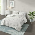 thumbnail image 4 of Pearl Metallic Printed Velvet Duvet Cover Set Full/QueenCL12-0021 By Olliix, 4 of 11
