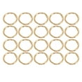 thumbnail image 1 of Metal Spring O Rings, Strong Copper Spring O Rings 1.57in Diameter 0.2in Thick, 20 Pieces for Bag Jewelry DIY, Easier and More Convenient with Secure Closure, 1 of 7