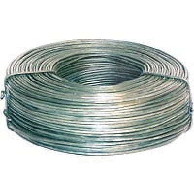 PrimeSource Smooth Coil General Purpose Wire - Galvanized Steel, 9 Gauge, 170' Multicolor