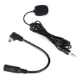 thumbnail image 4 of Micrófono externo negro de 3,5 mm con clip y cable adaptador para GoPro Hero4 3/3+, 4 of 14