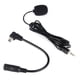 thumbnail image 4 of Micrófono externo negro de 3,5 mm con clip y cable adaptador para GoPro Hero4 3/3+ Nikou, 4 of 15