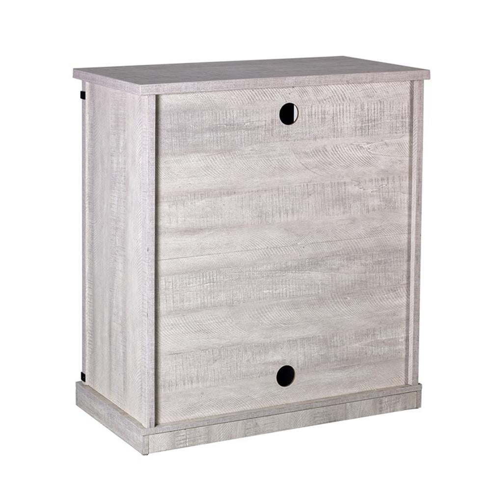 LIVILAND 32 in. TV Stand Media Console for TV up to 40 in. - Off White
