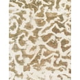 thumbnail image 1 of Ahgly Company Indoor Rectangle Abstract Gold Abstract Area Rugs, 5' x 7', 1 of 6