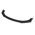 thumbnail image 5 of Universal Front Lip Splitter Body Kit Front Spoiler Lip Air Dam Chin Front Bumper Lip Lower Protector Carbon Fiber Style, 5 of 9