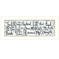 thumbnail image 2 of TrendyDecor4U The Lord Is My Shepherd Annie Lapoint Framed Print ALP1668-712W, 2 of 4