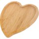 thumbnail image 3 of Khaki Heart Shaped Tray for Kitchen Use Decorative Snack Plate Food Serving 7 inch, 3 of 5