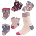 thumbnail image 2 of 5 pares de calcetines unisex con personajes novedosos para niñas y niños 20-22cm, 2 of 9