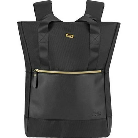 UPC: 0030918012901 | Solo Parker Hybrid 15.6 Inch Laptop Backpack Tote Black