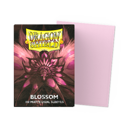 Dragon Shield Matte Dual Standard Size Card Sleeves 100ct - Smooth & Tough Premium TCG Sleeves - Blossom
