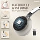 thumbnail image 4 of Auriculares Bluetooth Hoyzzem con micrófono cancelación de ruido y dongle USB V5.0, 4 of 5
