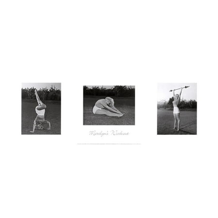 12x36 Marilyn Monroe S Workout Movie Poster Print By 12x36 Marilyn Monroe S Workout Movie Poster Print By Revolution