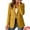 Yellow, variant on cocolona Blazers for Women Long Sleeve Lapel Button Open Front Suit Jacket Business Casual Work Blazer with Pockets