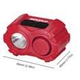 thumbnail image 3 of Lámpara de bicicleta tipo C/USB recargable faro de bicicleta 3 modos de luz (rojo), 3 of 5