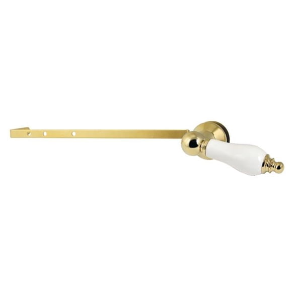 Kingston Brass KTPLD2 Victorian Universal Front or Side Mount Toilet Tank Lever, Polished Brass