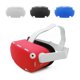thumbnail image 3 of VR Auriculares Funda Frontal Shell Anti-Scratch Anti-Collision Silicone Protector Virtual Realidad Equipo Accesorio Suministros de Gaming Red sidaley EL005863-03, 3 of 7