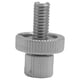 thumbnail image 2 of Tornillo de ajuste del cable del freno del embrague M10, tuerca y perno, aleación de aluminio de alto rendimiento Plata, 2 of 9