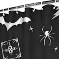 thumbnail image 3 of Gothic Shower Curtain Set - Dark Celestial Moon & Star Print, Mystical Cosmic Bath Decor, Waterproof Polyester 72"Wx72"L, Goth Aesthetic Gift, 3 of 4