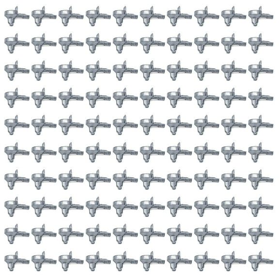 100Pcs Zincs Alloy Kitchen Cabinet Pegs Bookcase Pin Shelf Pin Replacement Bookshelf Pegs