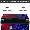 thumbnail image 3 of YB16CL-B 12V 19AH SLA Battery for 2007 BRP SEA-DOO 3D 780CC, 3 of 13