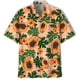 thumbnail image 3 of Camisas hawaianas con estampado de limón para hombre, blusa con botones de manga corta y estampado 3D de frutas tropicales, camisa hawaiana de solapa de gran tamaño, 3 of 5