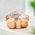 thumbnail image 6 of Shower Caddy With Drainage Holes Transparent Portable Bath Storage Basket With Handle Large Capacity Organizer For Bathroom And Travel, 6 of 6