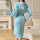 thumbnail image 4 of Batas de invierno para mujer, camisón cálido, albornoz para parejas, camisón de invierno para hombre y mujer, pijamas para mujer., 4 of 5