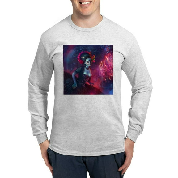 CafePress - Dia De Los Muertos Long Sleeve T Shirt - Unisex Cotton Long Sleeve T-Shirt
