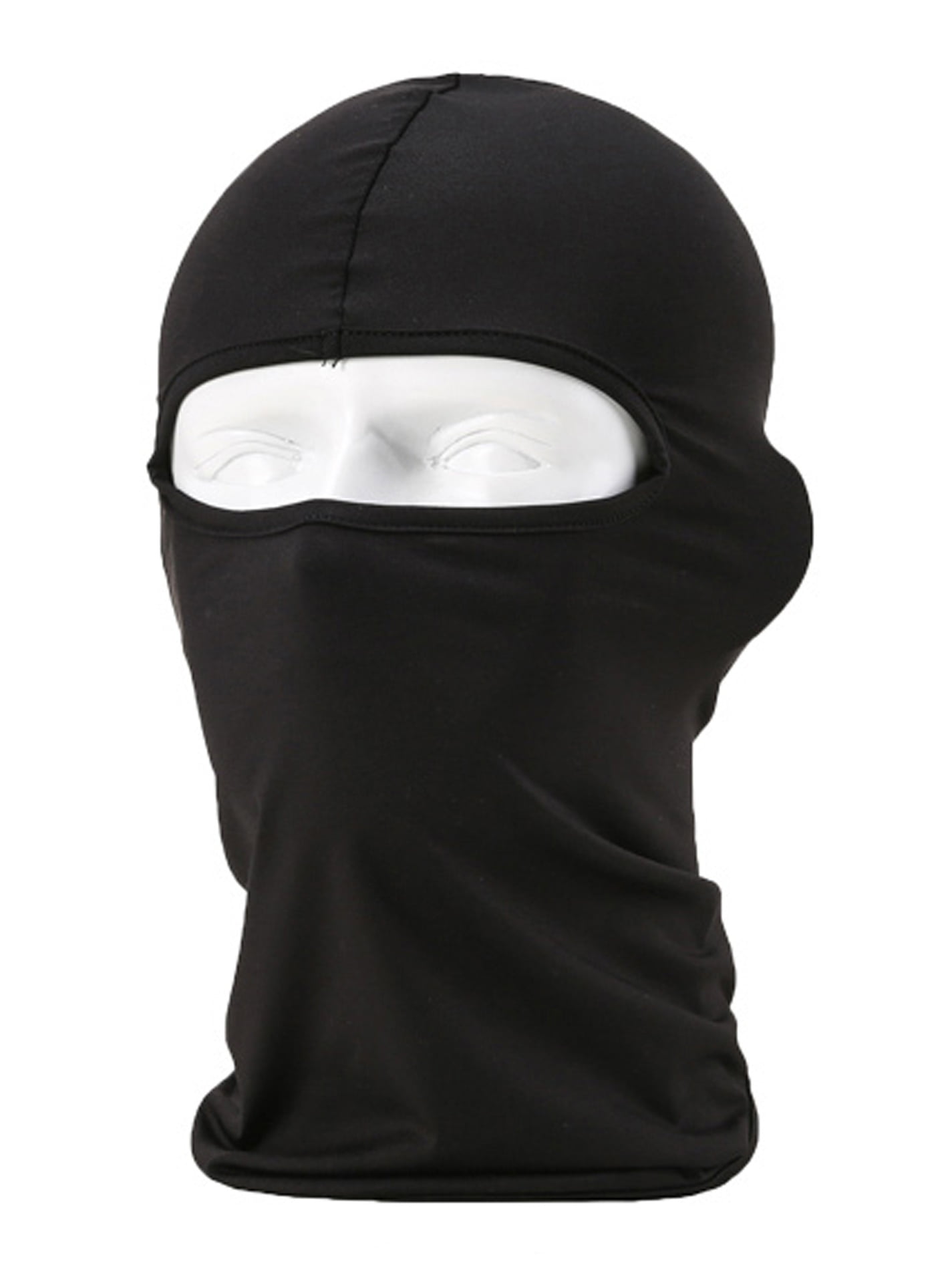 Black Balaclava Face Mask Motorcycle Cycling Thermal Neck Wrap