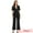 Black, variant on DARING DIVA Women's One Button Blazer 2 Pcs Outfits Jacket Suit Pants XS Black