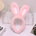 thumbnail image 4 of ‌Alaiyaky Bunny Ears Headband, Easter Plush Rabbit Ears Headband Bunny Teeth Bunny Cosplay Costume Fancy Dress Up Accessories Easter Egg Hunt Decorations Party Spring Celebrations, 4 of 7